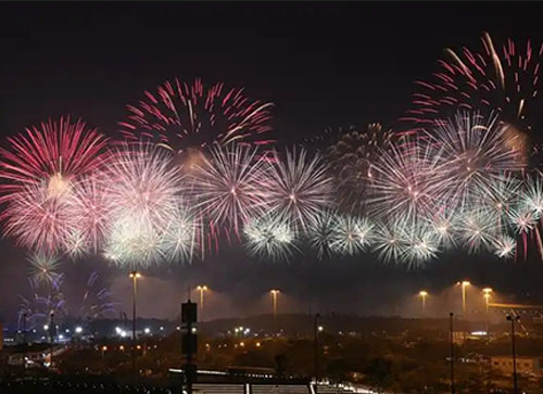 大关县焰火晚会